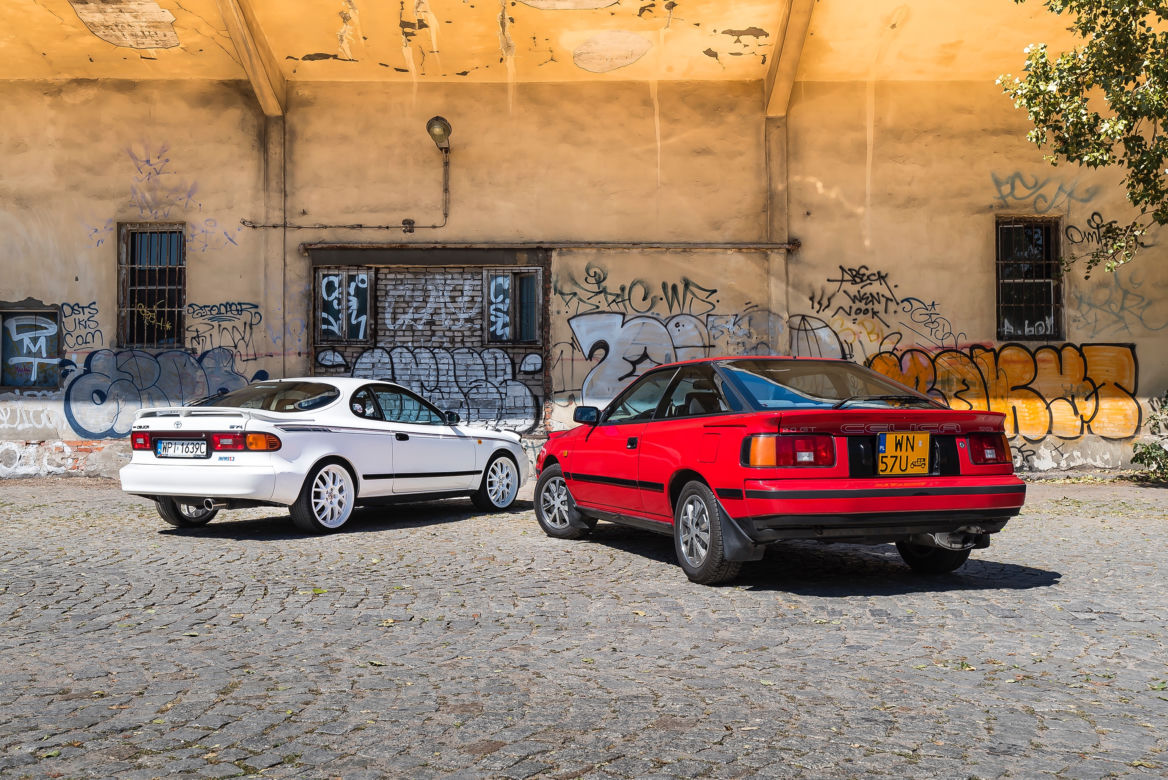 Toyota Celica mk. IV 2.0 GT & Toyota Celica mk. V 1.6 STi 