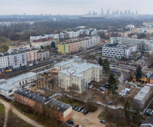 Sinfonia Varsovia w Warszawie podczas budowy