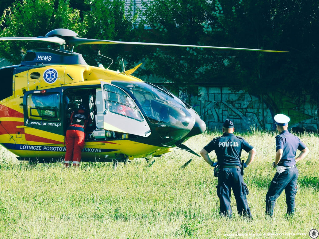 Tychy: Dramatyczna akcja służb. Robili wszystko, by ratować rannego chłopca