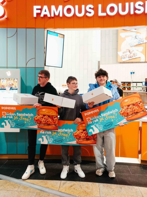 Tłumy na otwarciu Popeyes w Rzeszowie