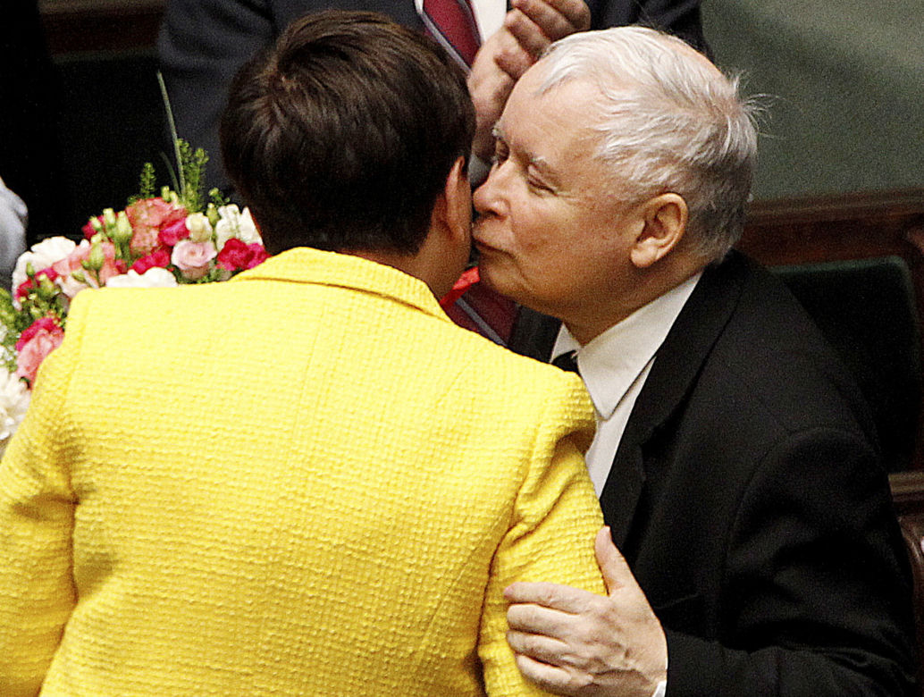 Beata Szydło,  Jarosław Kaczyński