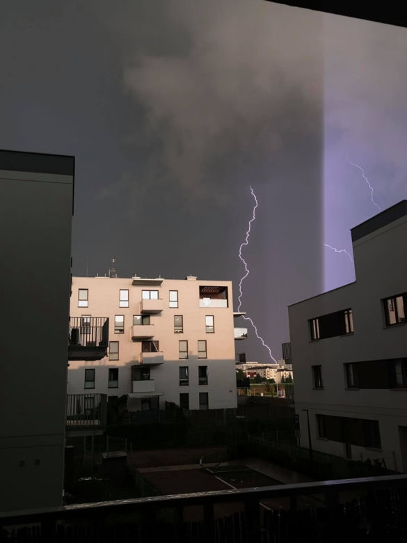 Wielka nawałnica w Warszawie