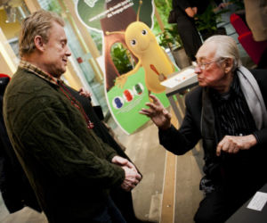 Andrzej Wajda i Daniel Olbrychski 