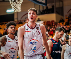 PGE Spójnia Stargard - Twarde Pierniki Toruń 80:82, zdjęcia z meczu