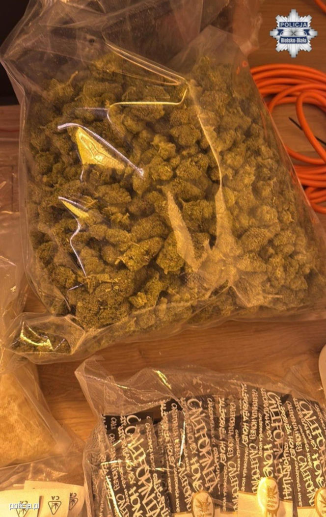 Policja z Bielska-Białej przejęła ponad 5 kg narkotyków
