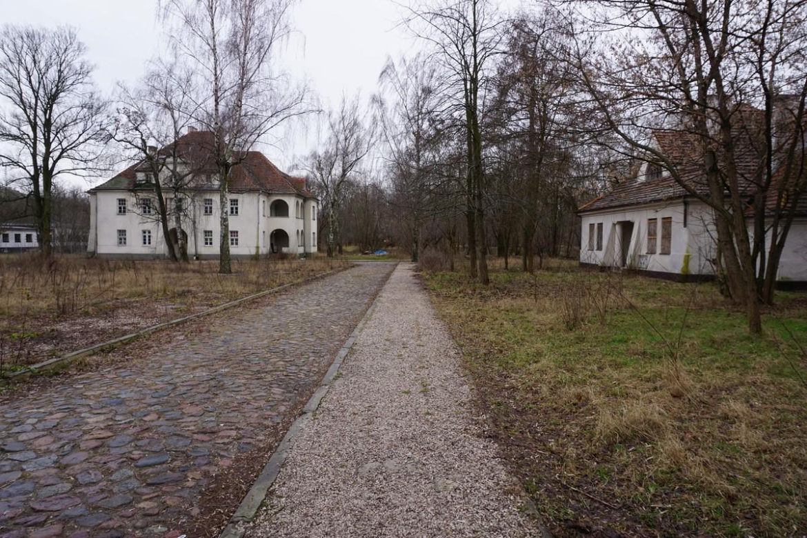 Zabudowa dawnej Wytwórni Amunicji Nr 1 przy ul. J. Waldorffa w Warszawie w 2021 roku 