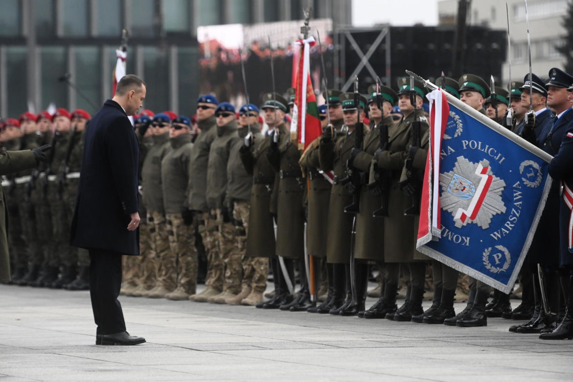 Święto Niepodległości. Karol Nawrocki na placu Piłsudskiego