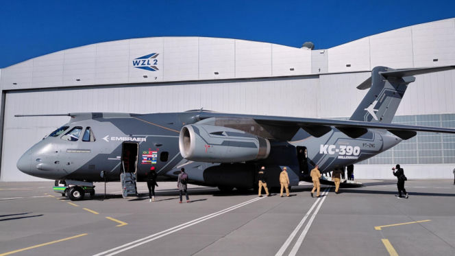 Embraer KC-390 Millenium w Bydgoszczy
