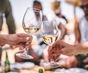 Kieliszki wina