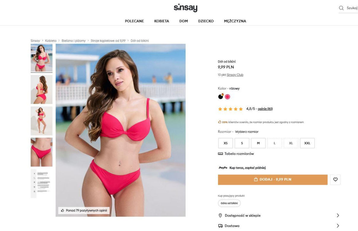 bikini sinsay