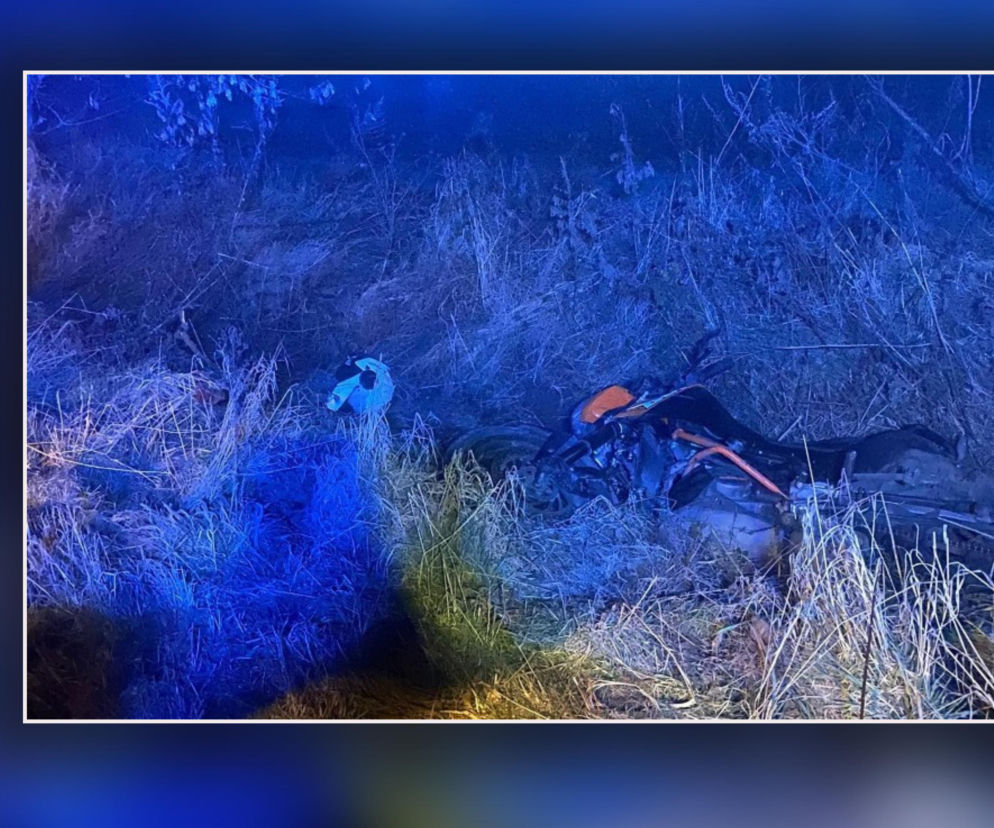 We mgle zobaczyli wystającą z rowu rękę. Chwile grozy na nocnej drodze!