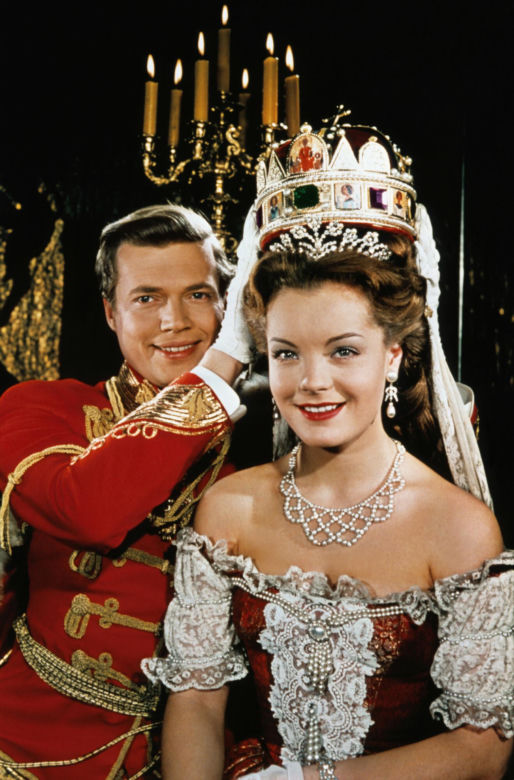 Romy Schneider jako księżniczka Sissi