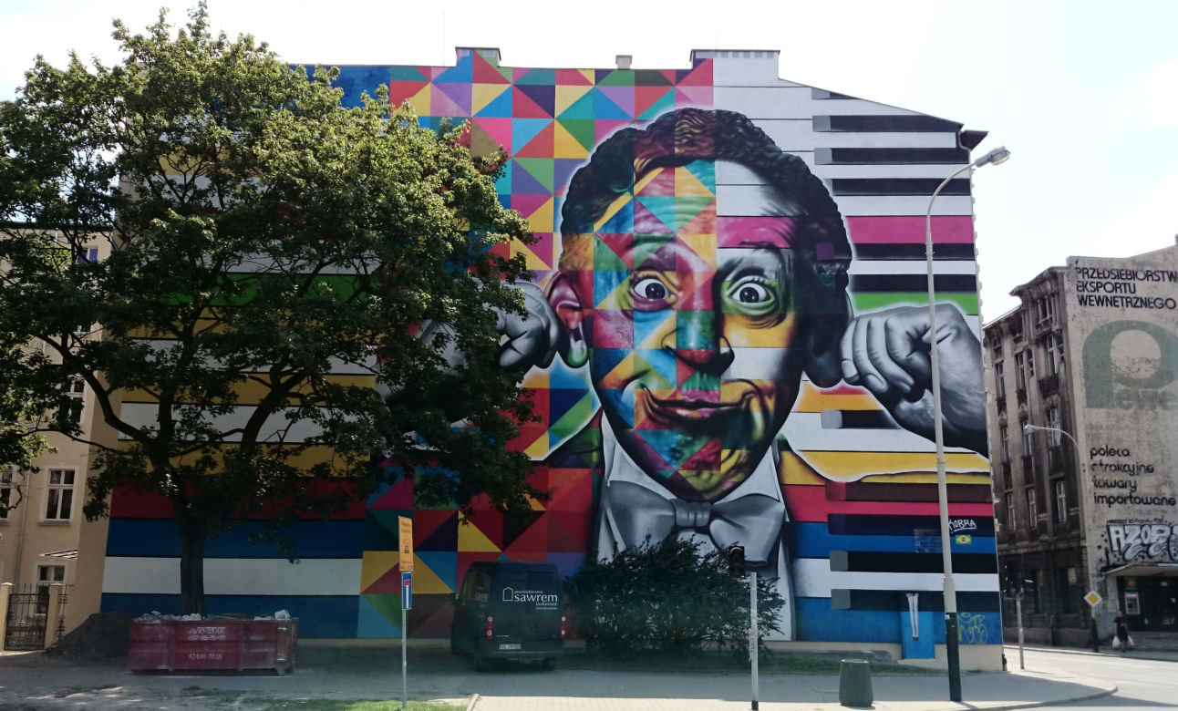 MURAL Z ARTUREM RUBINSTEINEM
