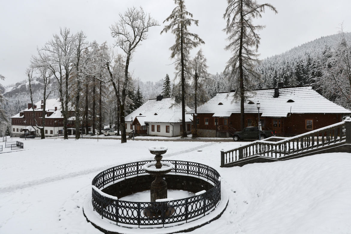 Śnieg w Tatrach
