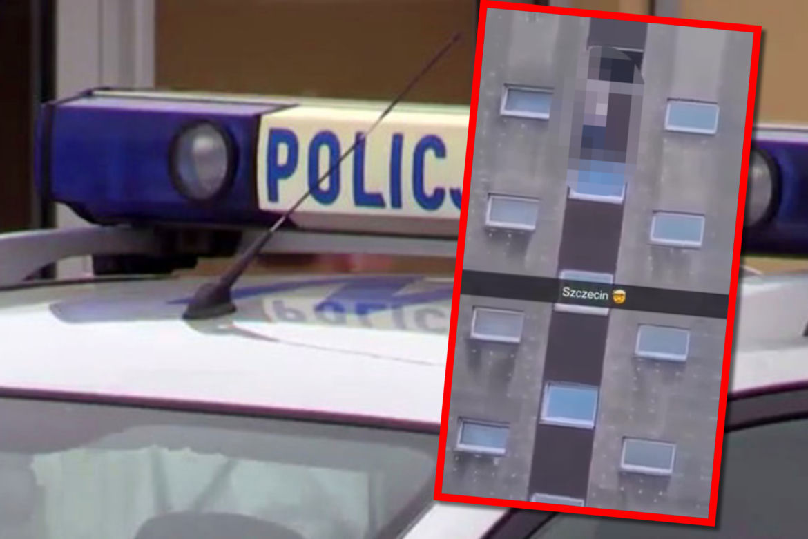 Tragedia w Szczecinie. Młoda kobieta wypadła z okna na 10. piętrze. Wstrząsający film krążył po sieci, internauci zbulwersowani