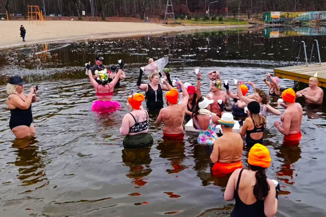 Szczecińskie morsy powitały 2026 rok