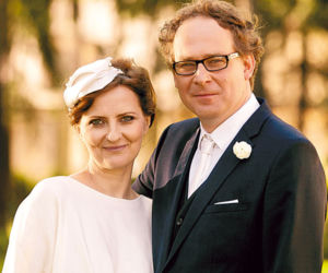 Barwy szczęścia odc. 1000. Maria (Izabela Kuna), Marek (Marcin Perchuć)