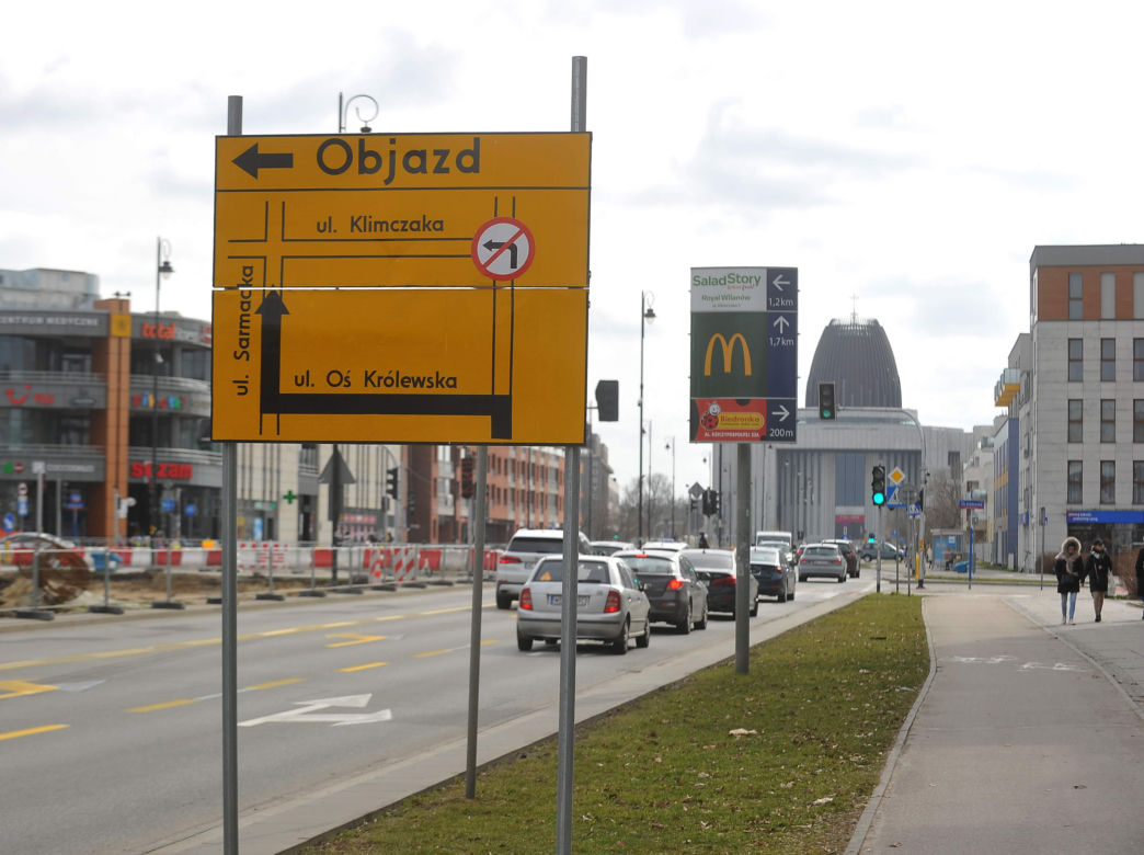 Tak wygląda budowa tramwaju do Wilanowa