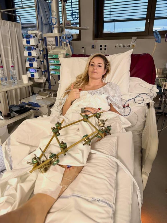 Lindsey Vonn po wypadku