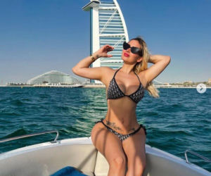 Ana Gabriela, żona Juliana Quinonesa