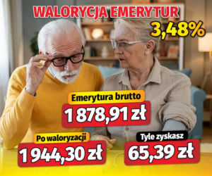 Waloryzacja emerytur