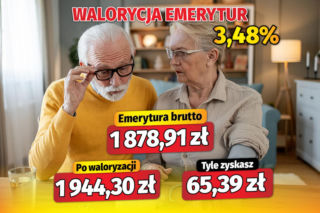 Waloryzacja emerytur