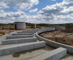 Nowe uzdrowisko na Warmii i Mazurach. Prace przy tężni idą pełną parą