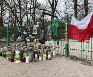 Śmierć Jacka Magiery. Znicze pod parkiem Grabiszyńskim