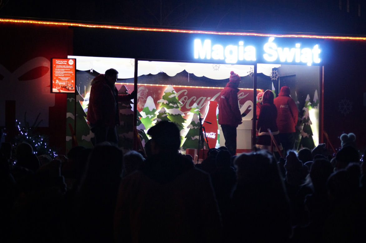 Ciężarówka Coca-Coli w Bydgoszczy [GALERIA]
