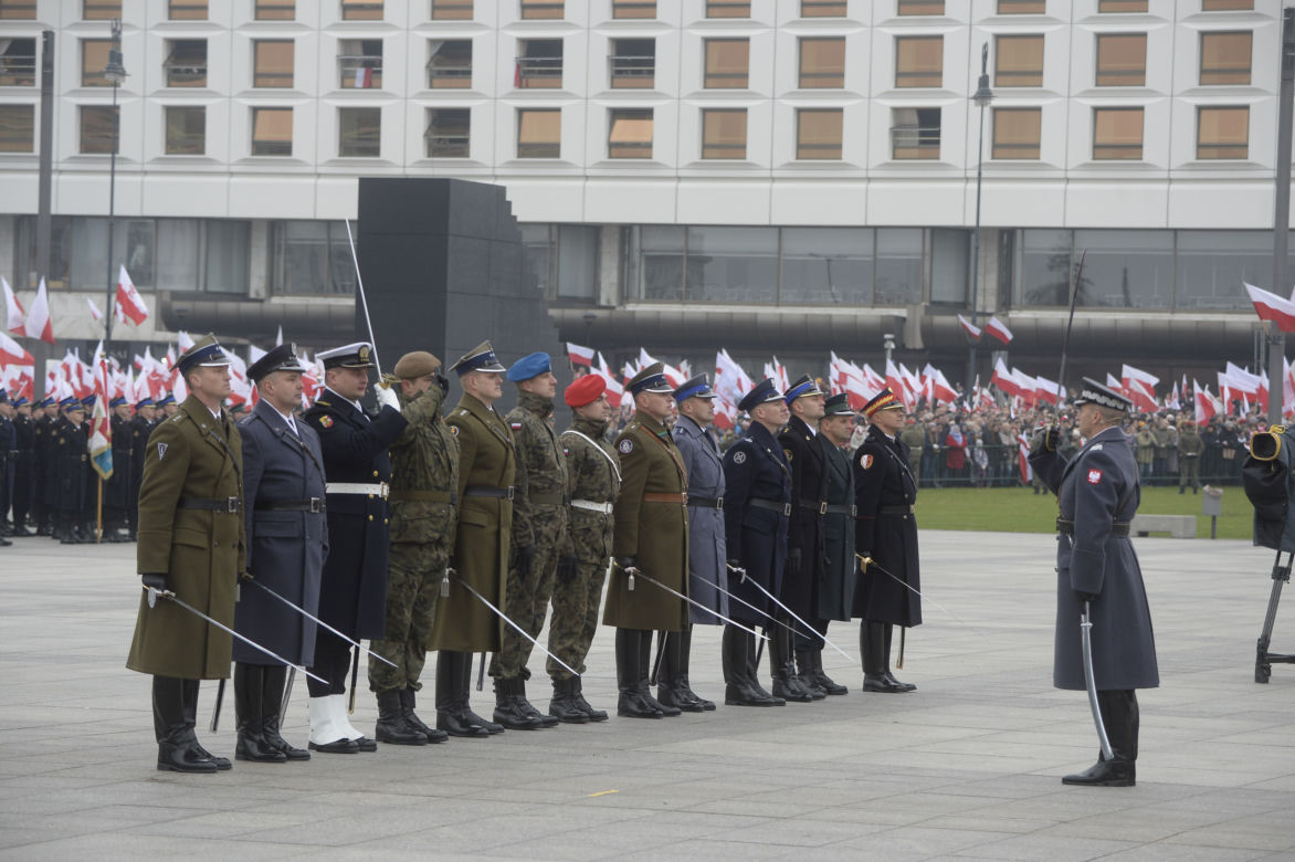 Uroczystości na Grobie Nieznanego Żołnierza