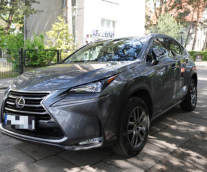 Lexus NX 200t - auto Małgorzaty Tusk