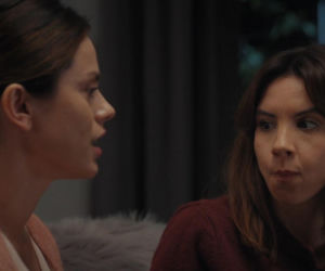 M jak miłość odc. 1919. Kasia (Paulina Lasota), Aneta (Ilona Janyst)