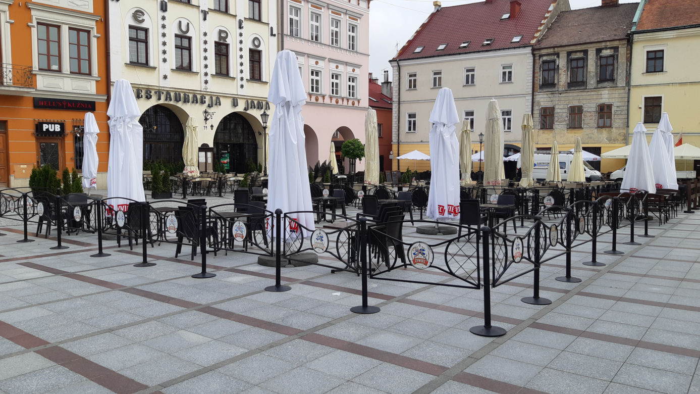 Ogródki kawiarniane na tarnowskim Rynku otwarte!