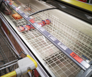Panika w Białymstoku? Markety oblężone. Dzikie tłumy na zakupach [ZDJĘCIA]