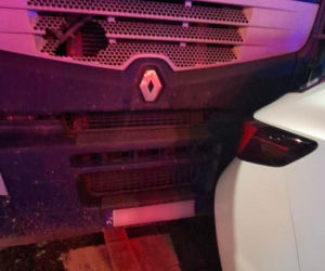 Sceny jak z filmu akcji! Ukradł ciężarówkę z burakami, pędził naćpany i uciekał przed policją