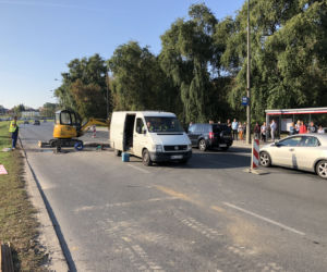Awaria w Dolinie Służewieckiej