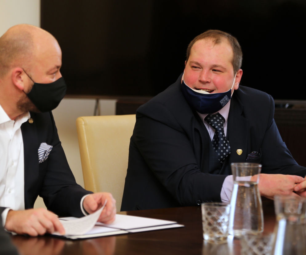 Michał Piechel został doradcą Jacka Sutryka ds. osób z niepełnosprawnościami