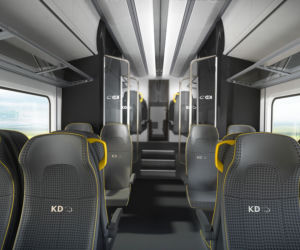 Nawet 500 pasażerów zmieści sie w nowych w pełni elektrycznych pociągach Kolei Dolnośląskich. Zobacz jak będą wyglądać!