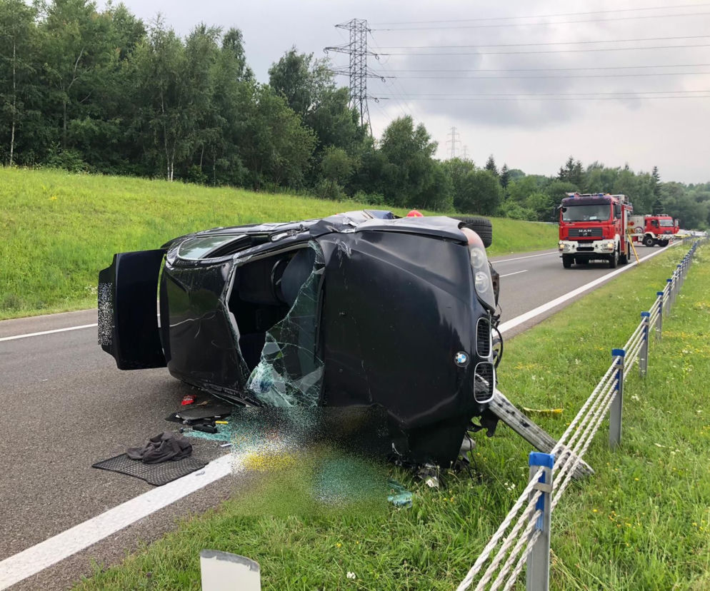 Dachowania na A4 i DK94 koło Tarnowa