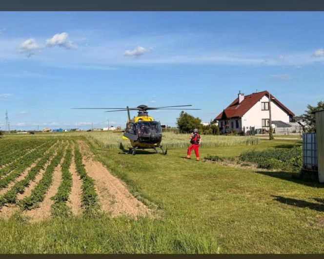 Wybuch w garażu w Stobiernej