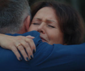 M jak miłość odc. 1910. Marysia (Małgorzata Pieńkowska), Artur (Robert Moskwa)