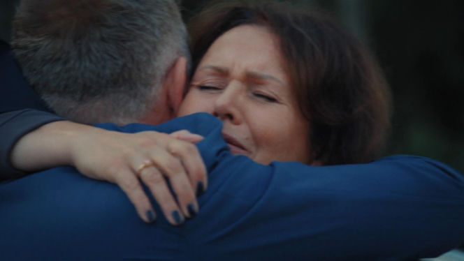 M jak miłość odc. 1910. Marysia (Małgorzata Pieńkowska), Artur (Robert Moskwa)