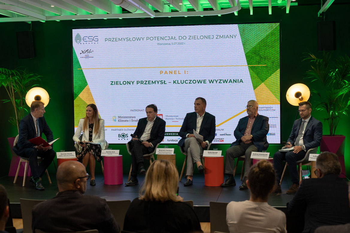 Konferencja "Przemysłowy potencjał do zielonej zmiany"