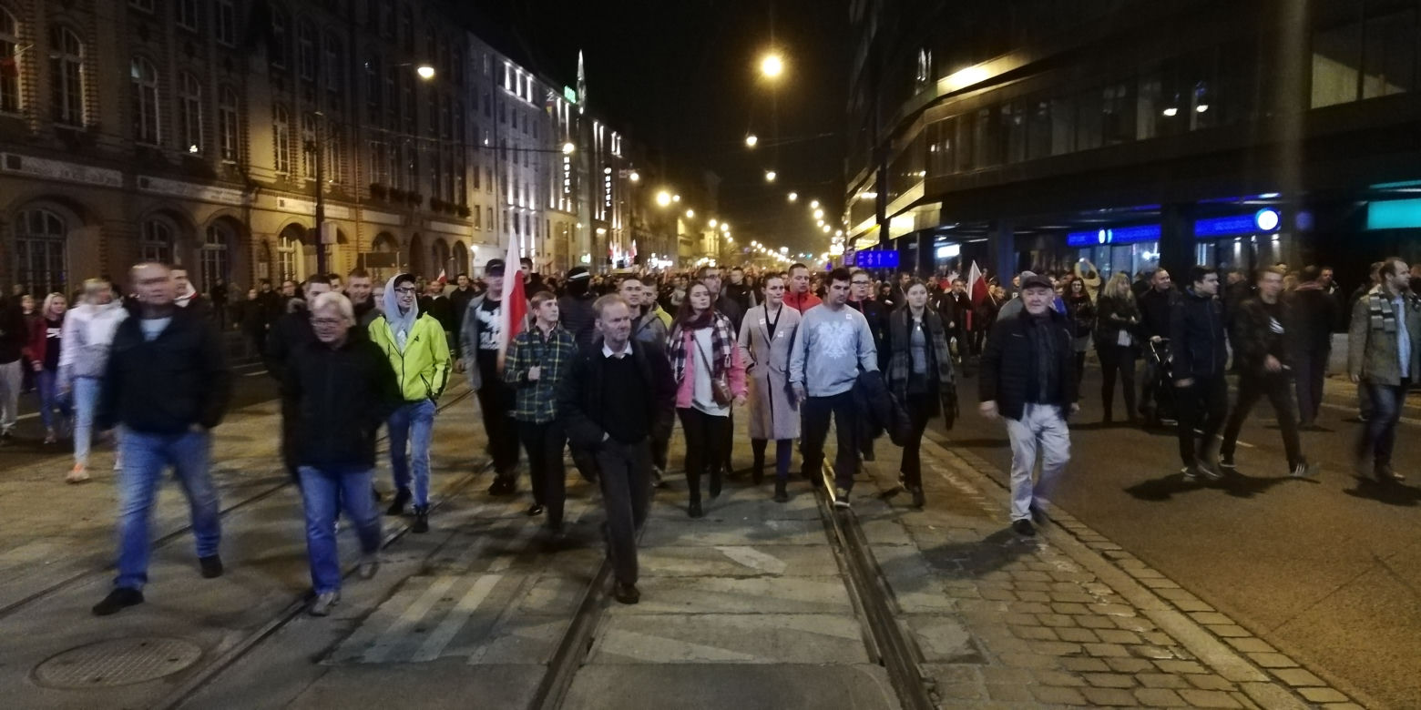 Marsz Polski Niepodległej we Wrocławiu