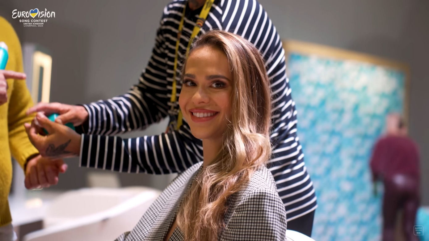 Blanka Stajkow, Eurowizja 2023. Pierwsze próby Polki