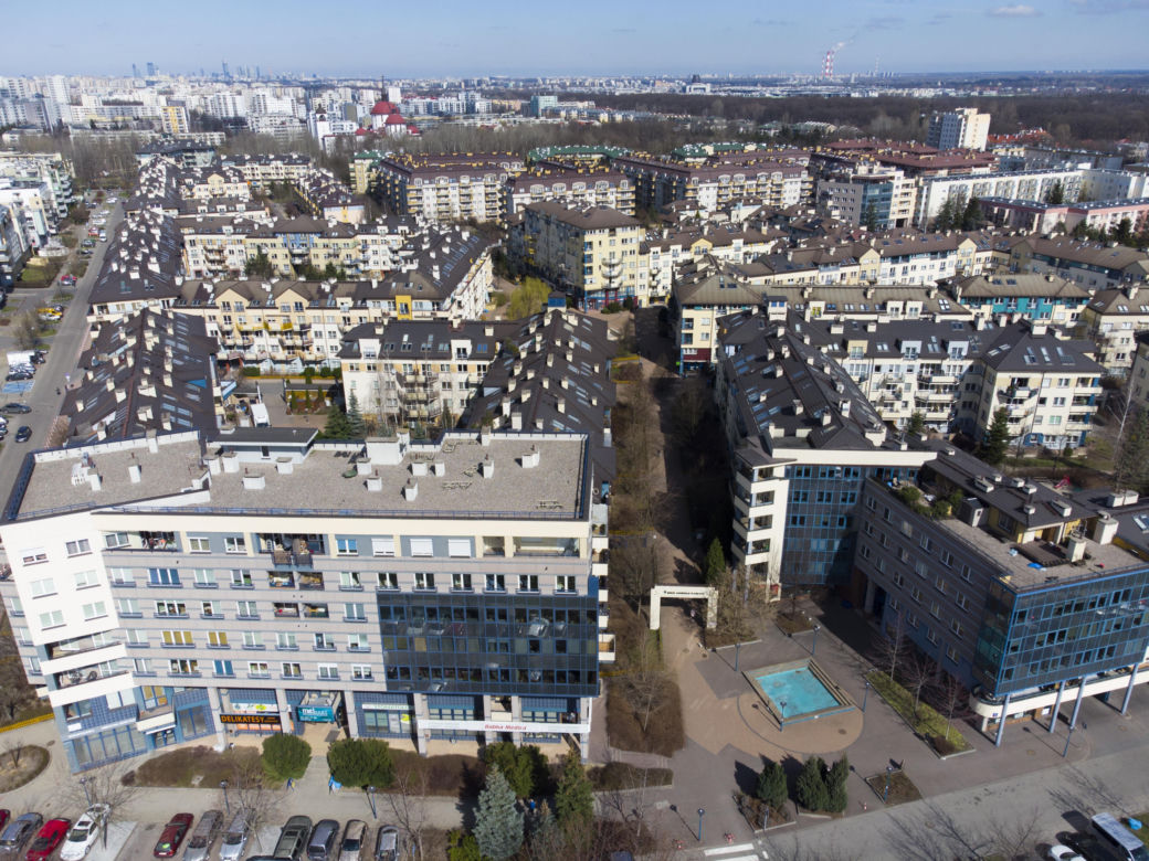 Panorama Kabat z lotu ptaka