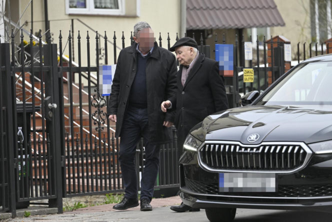 Tak Jarosław Kaczyński spędził Wielką Sobotę