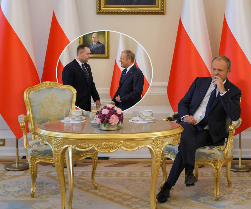 Spotkanie prezydenta Karola Nawrockiego z premierem Donaldem Tuskiem