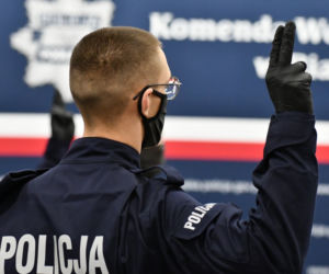 Nowi funkcjonariusze w szeregach podlaskiej policji