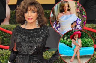 Dolce vita 93-letniej Joan Collins. Zabójcza figura, sporo młodszy ukochany i foteczki w basenie